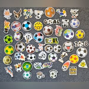 Soccer Themed Sticker Set